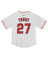 Nike Toddler Mike Trout White Los Angeles Angels Game Jersey