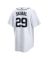 Nike Men's Tarik Skubal White Detroit Tigers Home Replica Jersey