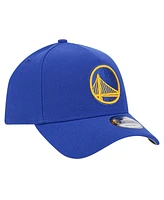 New Era Men's Royal Golden State Warriors A-Frame 9FORTY Adjustable Hat