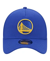 New Era Men's Royal Golden State Warriors A-Frame 9FORTY Adjustable Hat