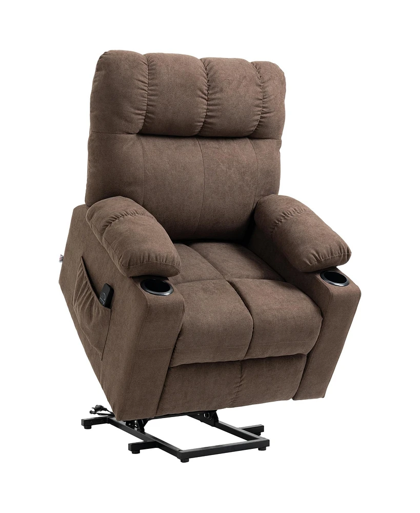 Homcom Lift Chair Recliners for Elderly with Footrest