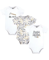 Hudson Baby Boys Cotton Bodysuits