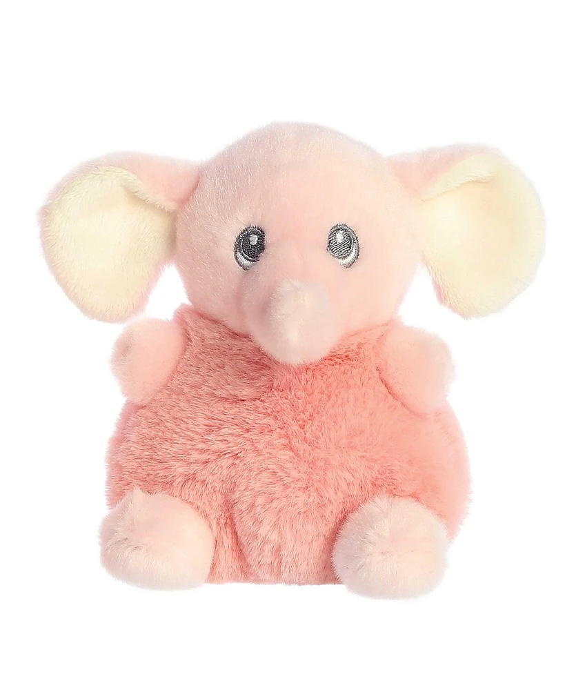 ebba Mini Baby Elephant Lil Biscuits Gentle Baby Plush Toy Pink 5"