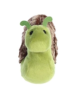 Aurora Small Slow Snail Mini Flopsie Adorable Plush Toy Green 8"