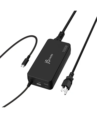 j5create 108W 3-Port Pd Usb-CSuper Charger