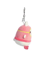 Aurora Mini Scuba Molang Keychain Playful Plush Toy Pink 4"