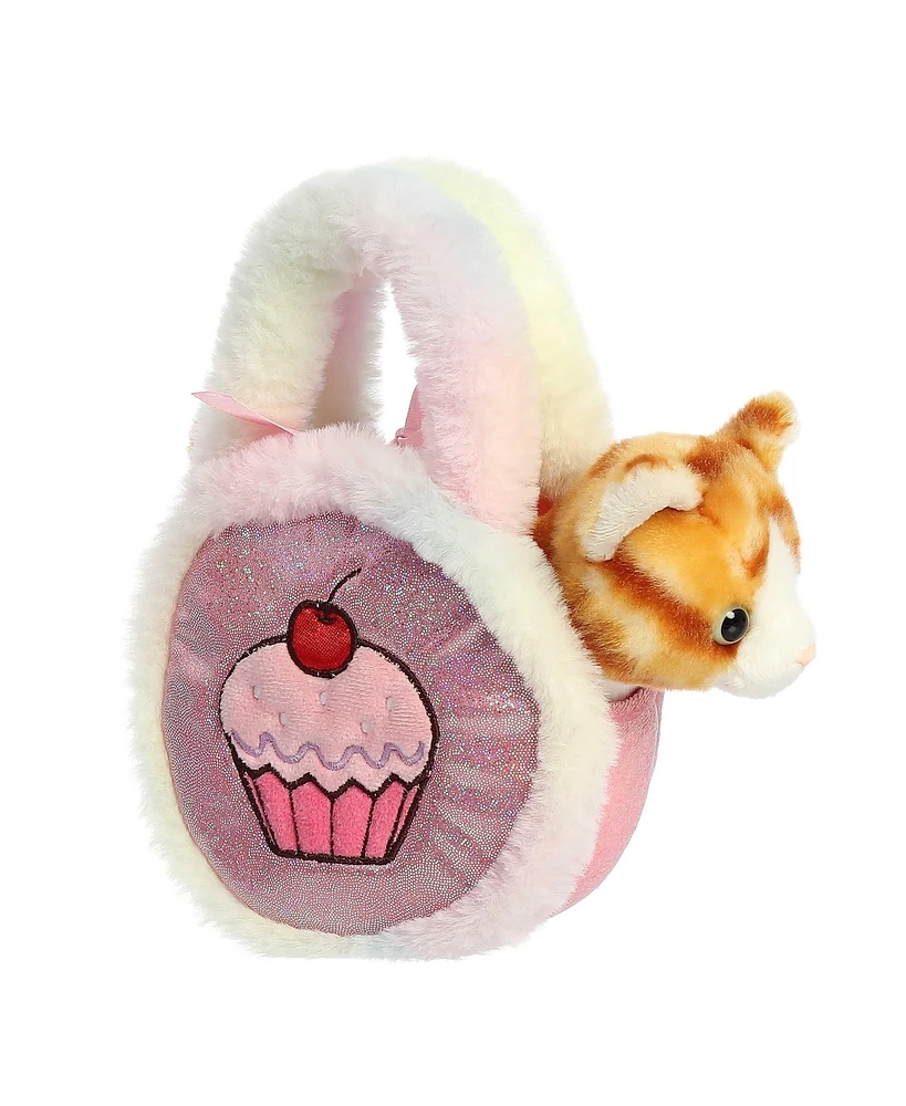 Aurora Small Cupcake Pop Pink Fancy Pals Fashionable Plush Toy 6"