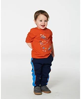 Deux par Big Boys T-Shirt With Print Tangerine