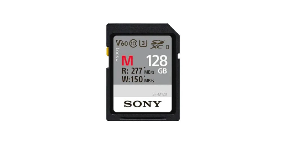 Sony 128GB V60 Uhs-ii M-Series Memory Card