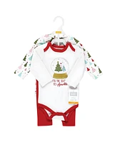 Hudson Baby Girls Long-Sleeve Bodysuits and