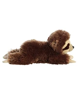 Aurora Medium Snoozy Sloth Flopsie Adorable Plush Toy Brown 12"