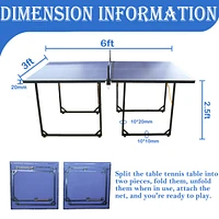 Streamdale Furniture Instant Play Table Portable, Expandable, and Versatile