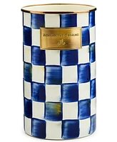 Mackenzie-Childs Royal Check Enameled Steel Utensil Holder