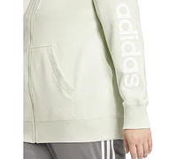 adidas Plus Cotton French Terry Logo Hoodie