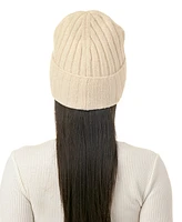 Marcus Adler Flower Embroidered Beanie