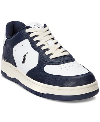 Polo Ralph Lauren Men's Masters Court Lace-Up Sneakers