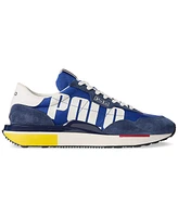 Polo Ralph Lauren Men's Train 89 Logo Lace-Up Sneakers