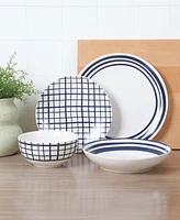 Gibson Home Seaboard 16 Pc. Dinnerware Set, Service for 4