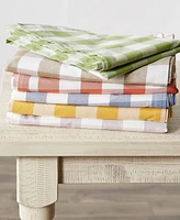 Design Imports Buffalo Check Tablecloth