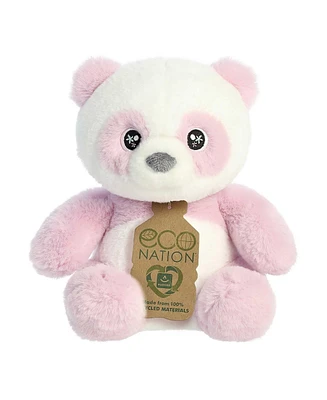 Aurora Small Lavender Panda Eco Nation Eco-Friendly Plush Toy 7.5"