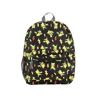 Pokemon Pikachu All-Over Print 16” Backpack