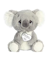 Aurora Small Kira Koala Precious Moments Inspirational Plush Toy Gray 7.5"