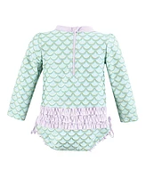 Hudson Baby Baby Girls Hudson Rashguard Swimsuit