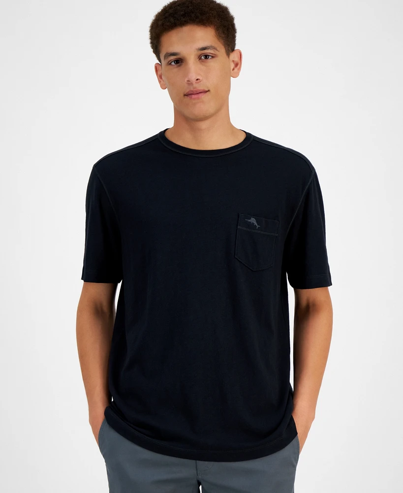 Tommy Bahama Men's Short Sleeve Crewneck Pocket Canal T-Shirt