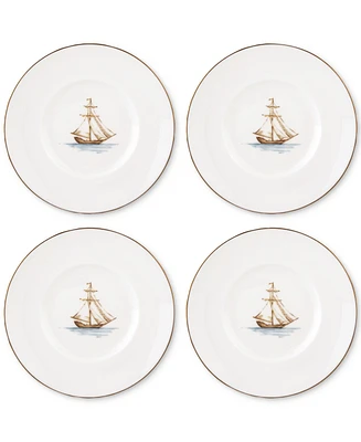 Lenox British Colonial Tradewind Dessert Plates, Set of 4