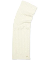 Coach Soft Rib Cable Knit Scarf