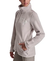 Dkny Sport Women's Tech Fleece Logo Jacket