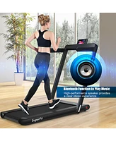 Costway 2.25HP 2 1 Treadmill