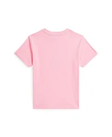 Polo Ralph Lauren Toddler and Little Boys Pink Pony Cotton Jersey Tee