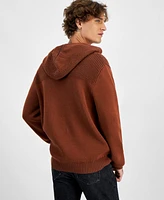 Sun + Stone Men's Hooded Sweater, Created for Macy's