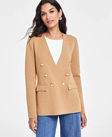 I.n.c. International Concepts Women's Sweater Blazer, Created for Macy's