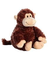 Aurora Medium Chimp Tubbie Wubbies Snuggly Plush Toy Brown 12"