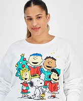 Love Tribe Trendy Plus Peanuts Graphic Holiday Sweatshirt