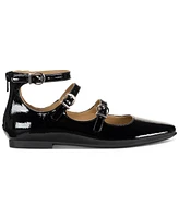 Sun + Stone Women's Cecillee Triple Strap Mary Jane Flats, Created for Macy's