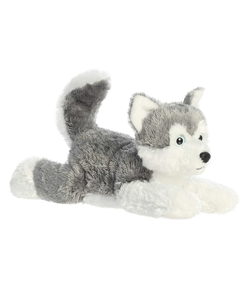 Aurora Medium Shadow Flopsie Adorable Plush Toy Gray 12"