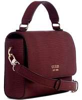 Guess Lyndi Mini Top Handle Flap Crossbody