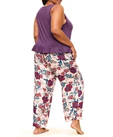 Adore Me Plus Aerys Pajama Tank & Pants Set