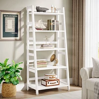 Tribesigns 5-Tier Bookshelf Modern Bookcase, 5 Shelf Ladder Shelf Book Storage Shelf Organizer for Living Room, Home Office