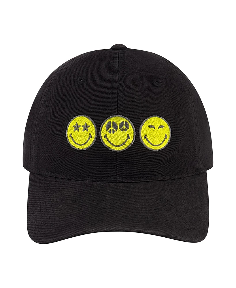 Smileyworld Smilie Peace Eyes Dad Cap