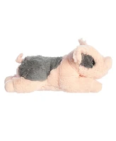 Aurora Medium Tidbit Mini Pig Flopsie Adorable Plush Toy Pink 12"