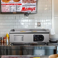 WeChef 3000W 22" Electric Griddle Countertop Commercial Flat Top Hot Plate Restaurant Bbq Grill