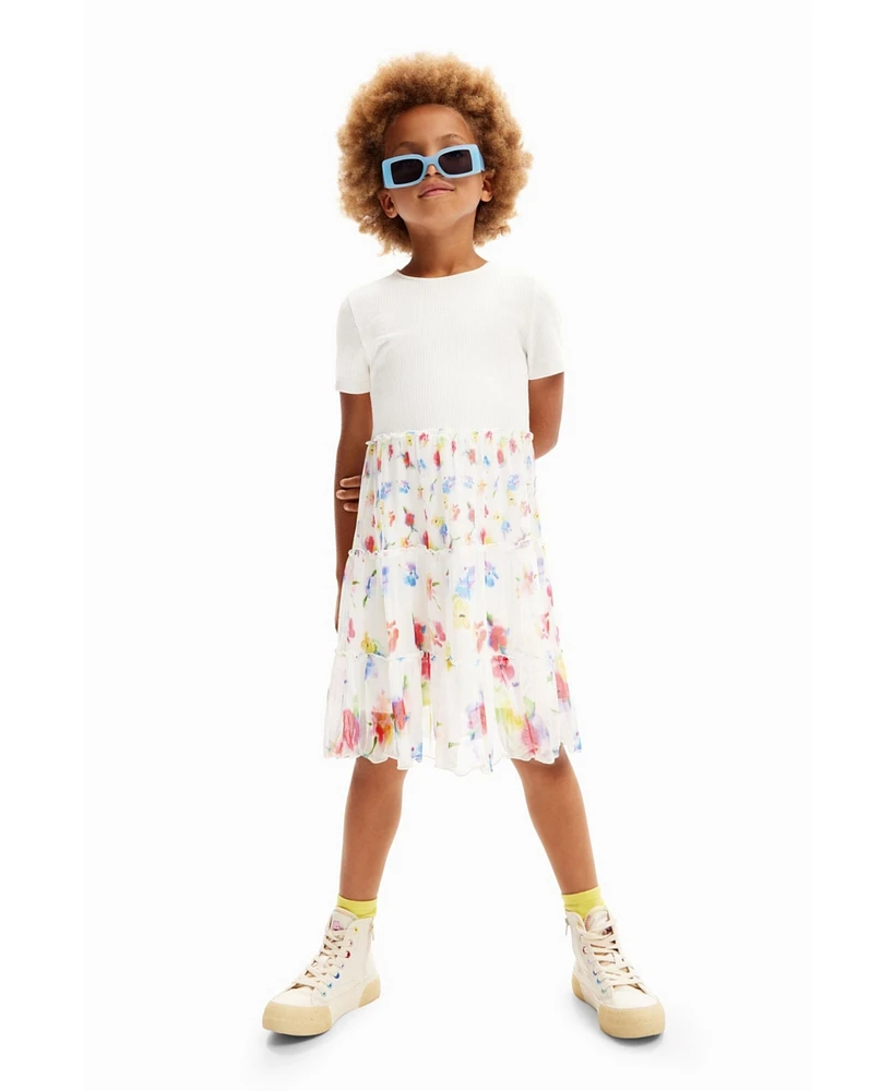 Desigual Girls Girls's Combination floral dress