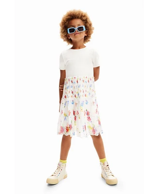 Desigual Girls s Combination floral dress