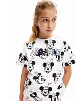 Desigual Girls Girls's Reversible sequinned Minnie Mouse T-shirt