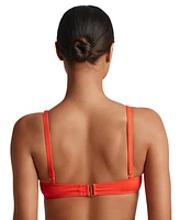 Lauren Ralph Women's Macrame-Ring Bikini Top