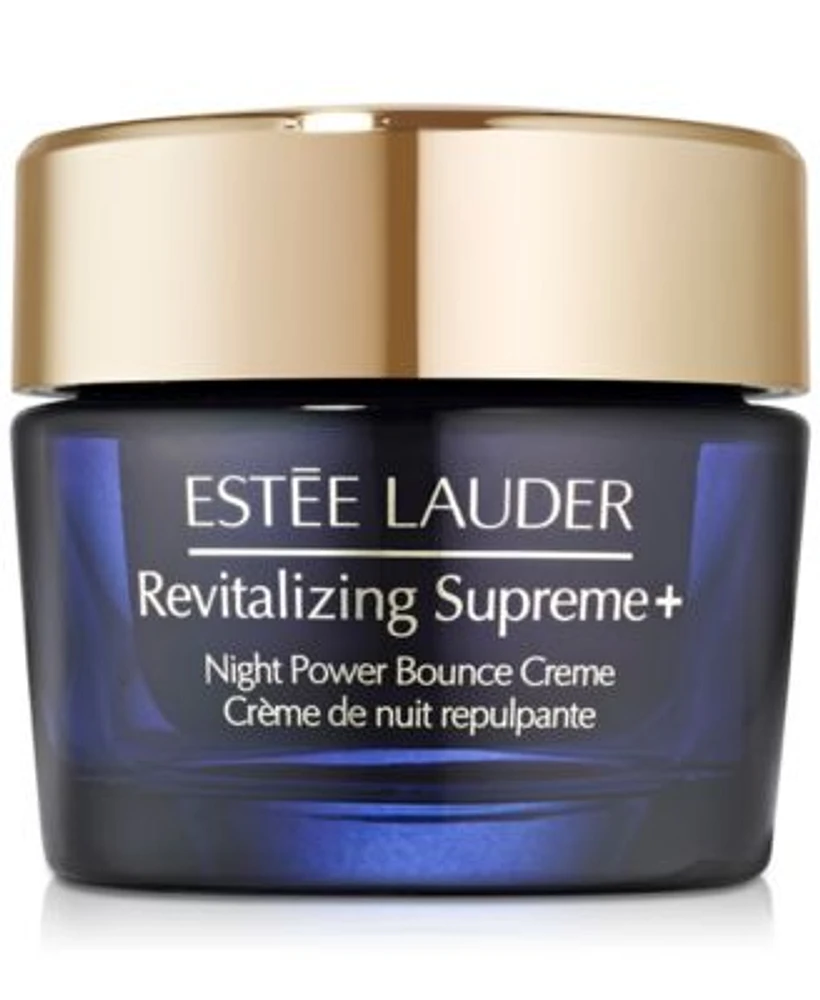 Revitalizing Supreme Night Power Bounce Cream Moisturizer With Peptides
